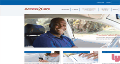 Desktop Screenshot of access2care.net